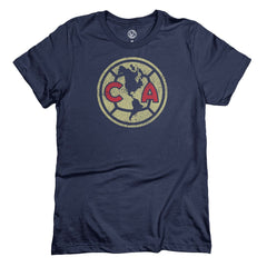 Club America 1863FC Color Badge T-Shirt Navy shop