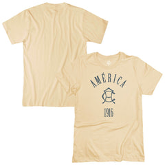 Club America 1863FC Team Arch T-Shirt Tan