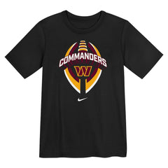 Washington Commanders Preschool Icon Legend Dri-FIT T-Shirt Black
