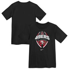 San Francisco 49ers Preschool Icon Legend Dri-FIT T-Shirt Black