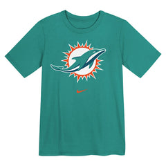 Miami Dolphins Preschool Primary Logo Legend Performance T-Shirt Aqua