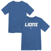 Detroit Lions Preschool Wordmark T-Shirt Blue