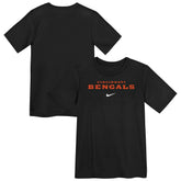 Cincinnati Bengals Preschool Wordmark T-Shirt Black