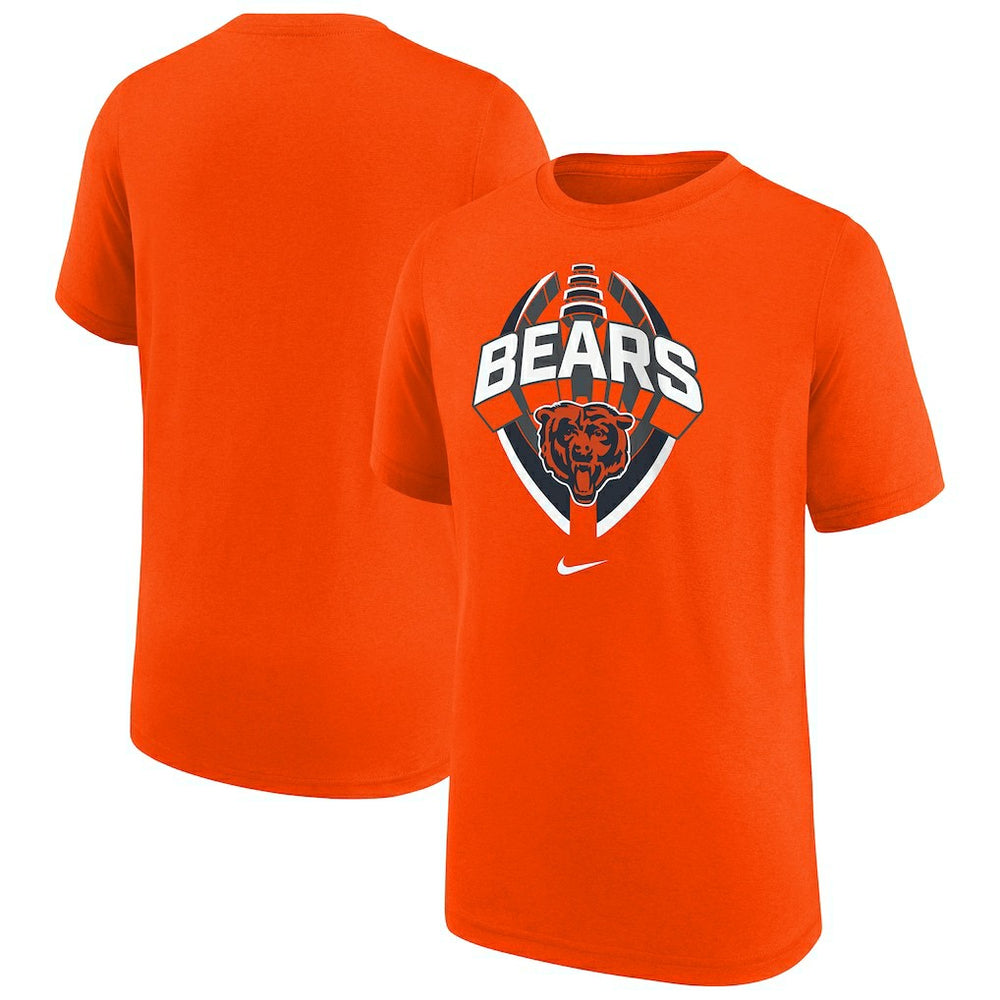 Chicago Bears Youth Icon Legend T-Shirt Orange
