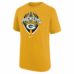 Green Bay Packers Youth Icon Legend T-Shirt Gold