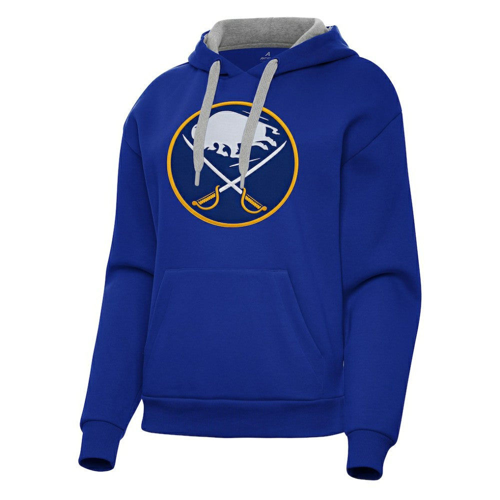 NHL Buffalo Sabres Antigua Women's Victory Pullover Hoodie - Royal