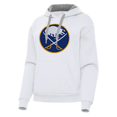 NHL Buffalo Sabres Antigua Women's Victory Pullover Hoodie - White