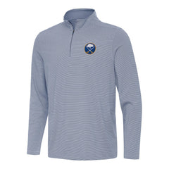NHL Buffalo Sabres Antigua Twine Quarter-Zip Top - Navy