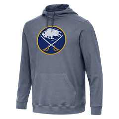 NHL Buffalo Sabres Antigua Cloud Pullover Hoodie - Heather Navy