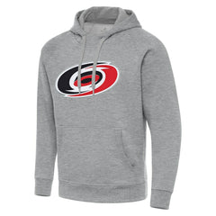 NHL Carolina Hurricanes Antigua Big & Tall Victory Pullover Hoodie - Heather Gray
