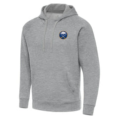NHL Buffalo Sabres Antigua Big & Tall Victory Pullover Hoodie - Heather Gray