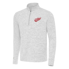 NHL Detroit Red Wings Antigua Cause Quarter-Zip Top - Gray
