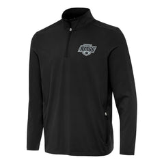 NHL Los Angeles Kings Antigua Perilous Quarter-Zip Sweatshirt - Black