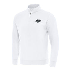 NHL Los Angeles Kings Antigua Victory Quarter-Zip Mock Sweatshirt - White