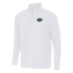 NHL Los Angeles Kings Antigua Intent Quarter-Zip Top - White