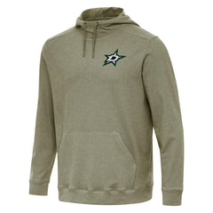 NHL Dallas Stars Antigua Cloud Pullover Hoodie - Olive