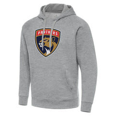 NHL Florida Panthers Antigua Big & Tall Victory Pullover Hoodie - Heather Gray