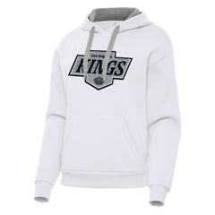 NHL Los Angeles Kings Antigua Women's Victory Pullover Hoodie - White