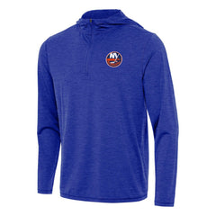 NHL New York Islanders Antigua Tidy Quarter-Zip Hoodie - Heather Royal