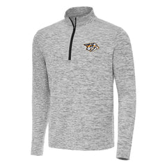 NHL Nashville Predators Antigua Cause Quarter-Zip Top - Black