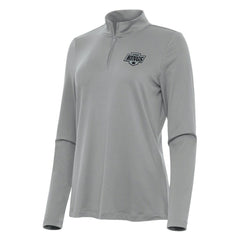 NHL Los Angeles Kings Antigua Women's Reprocess Quarter-Zip Top - Gray