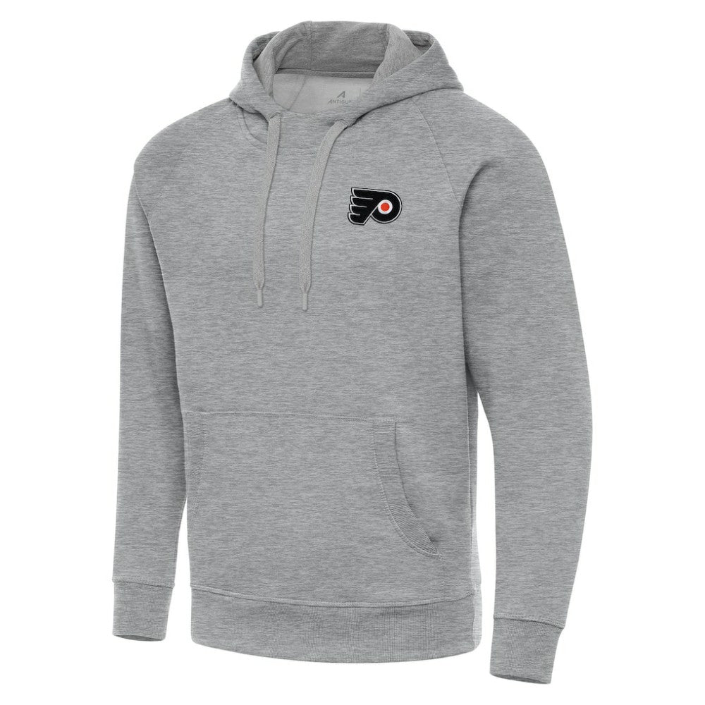 NHL Philadelphia Flyers Antigua Big & Tall Victory Pullover Hoodie - Heather Gray