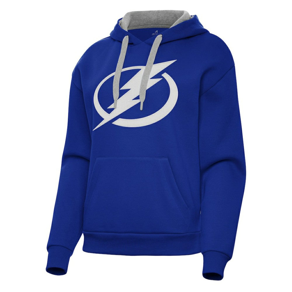 NHL Tampa Bay Lightning Antigua Women's Victory Pullover Hoodie - Blue