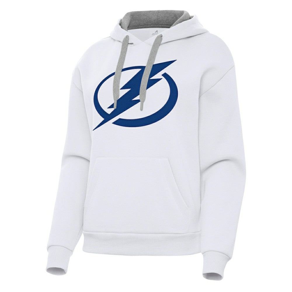 NHL Tampa Bay Lightning Antigua Women's Victory Pullover Hoodie - White