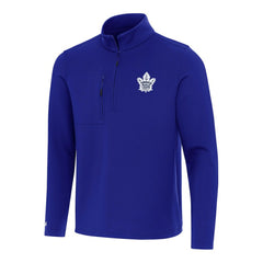 NHL Toronto Maple Leafs Antigua Insider Quarter-Zip Top - Royal