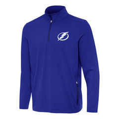 NHL Tampa Bay Lightning Antigua Perilous Quarter-Zip Sweatshirt - Royal