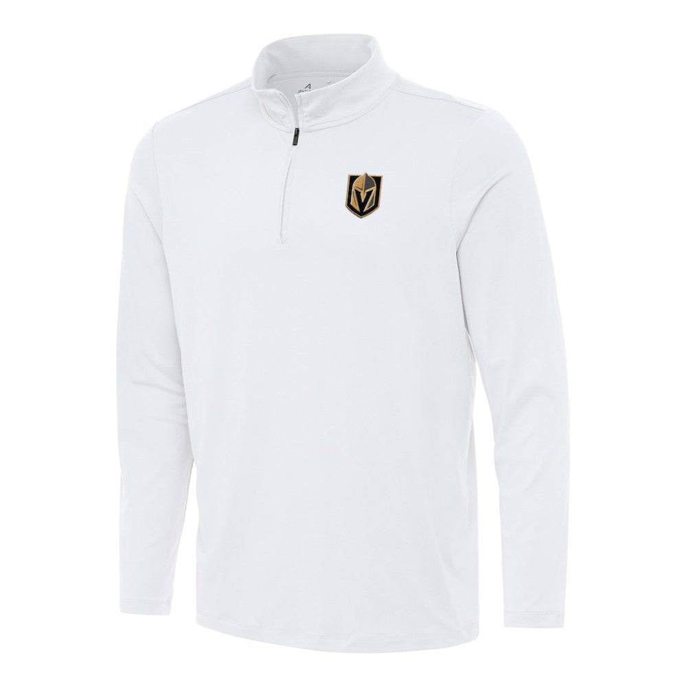 NHL Vegas Golden Knights Antigua Reprocess Quarter-Zip Top - White