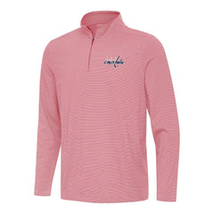 NHL Washington Capitals Antigua Twine Quarter-Zip Top - Red