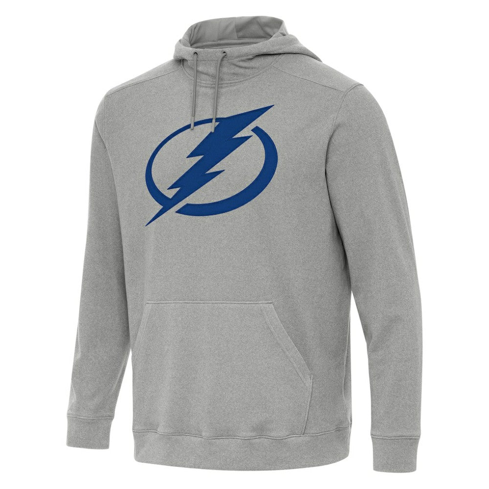 NHL Tampa Bay Lightning Antigua Cloud Pullover Hoodie - Heather Gray