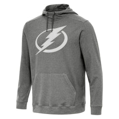 NHL Tampa Bay Lightning Antigua Cloud Pullover Hoodie - Heather Black