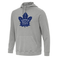 NHL Toronto Maple Leafs Antigua Cloud Pullover Hoodie - Heather Gray
