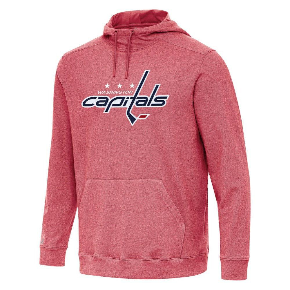 NHL Washington Capitals Antigua Cloud Pullover Hoodie - Heather Red