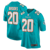 NFL Jordyn Brooks Miami Dolphins Game Jersey - Aqua