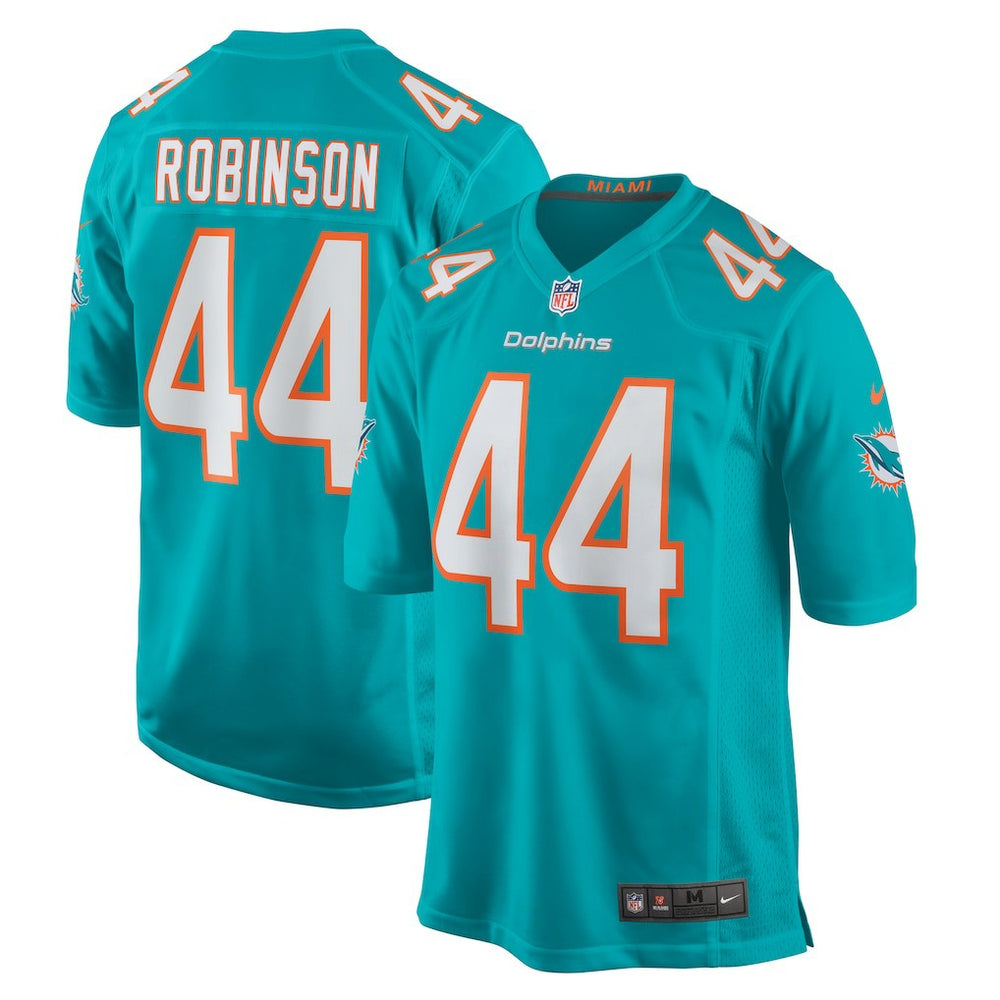 NFL Chop Robinson Miami Dolphins Game Jersey - Aqua