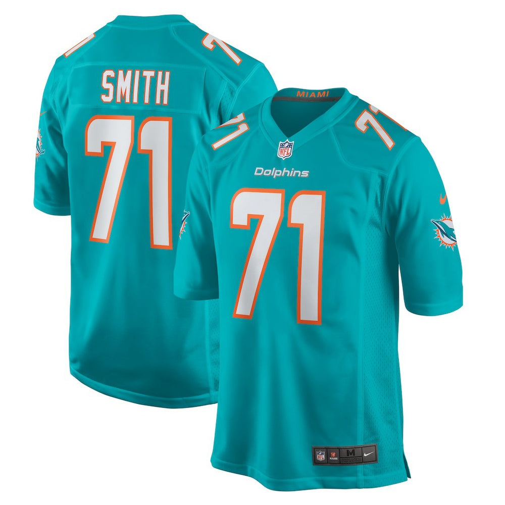 NFL Kion Smith Miami Dolphins Game Jersey - Aqua