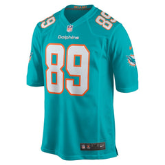 NFL Julian Hill Miami Dolphins Game Jersey - Aqua