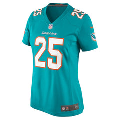 NFL Jaylen Wright Miami Dolphins Women's Game Jersey - Aqua