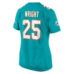 NFL Jaylen Wright Miami Dolphins Women's Game Jersey - Aqua
