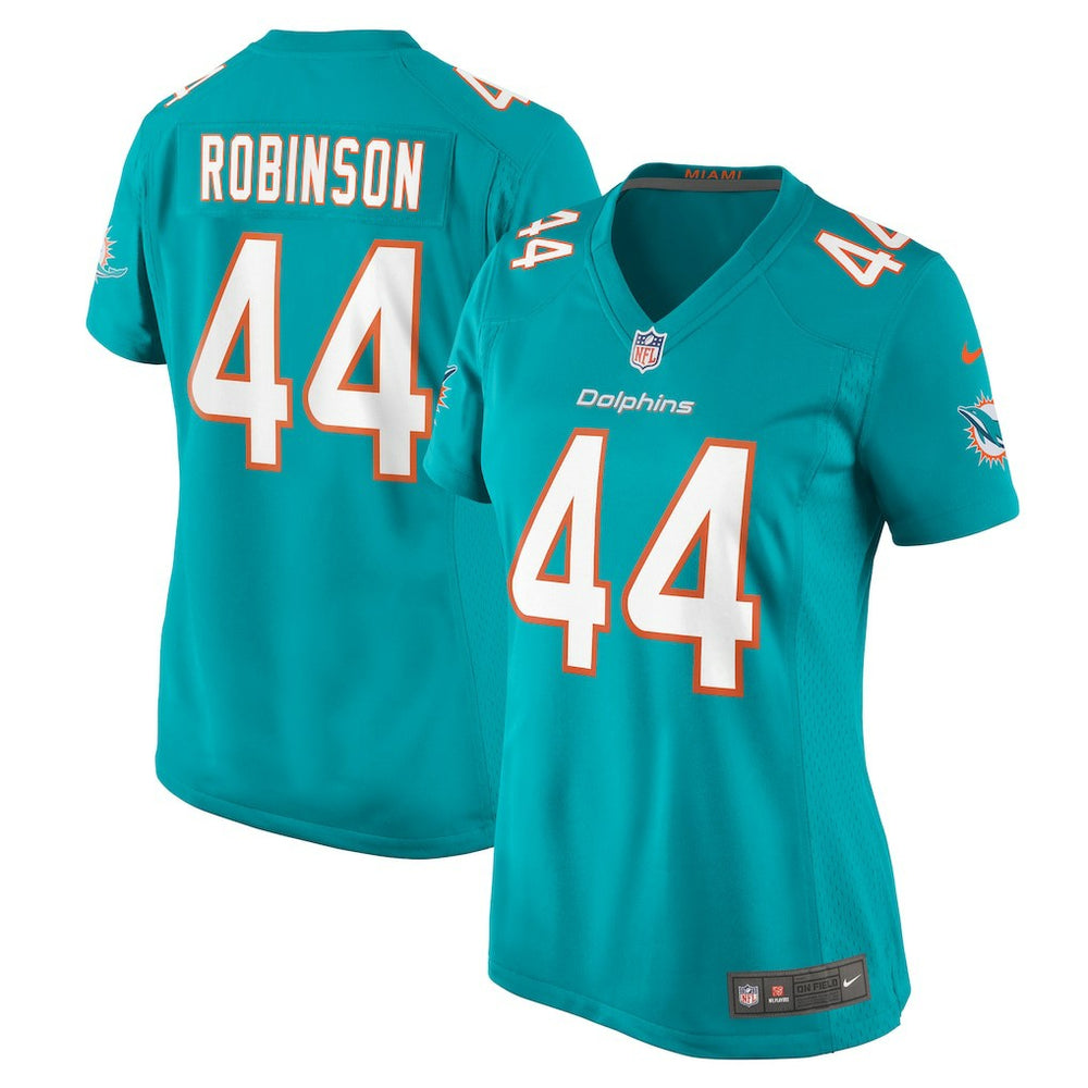 NFL Chop Robinson Miami Dolphins Women's Game Jersey - Aqua