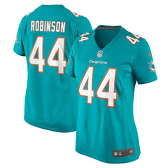 NFL Chop Robinson Miami Dolphins Women's Game Jersey - Aqua
