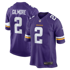 NFL Stephon Gilmore Minnesota Vikings Game Jersey - Purple