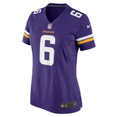NFL Brian Asamoah II Minnesota Vikings Women's Game Jersey - Purple