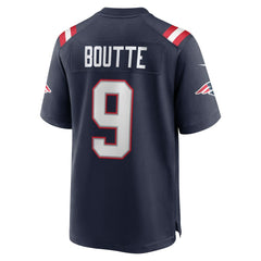 NFL Kayshon Boutte New England Patriots Game Jersey - Navy