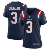 NFL Demario Douglas New England Patriots Women's Game Jersey - Navy