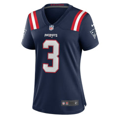 NFL Demario Douglas New England Patriots Women's Game Jersey - Navy