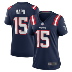 NFL Marte Mapu New England Patriots Women's Game Jersey - Navy